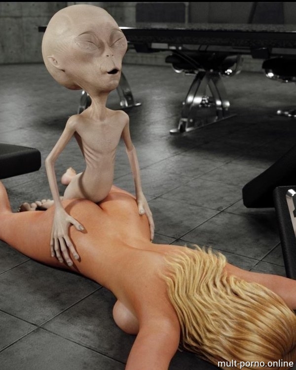 Extraterrestres jorobando a una chica inconsciente con su aguijón (+cómics porno)