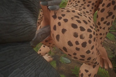 Los peludos también se chorrean por el sexo anal, especialmente si un rinoceronte folla