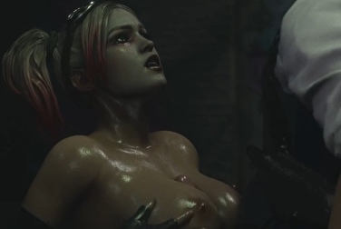 Fóllate a Harley Quinn hasta el orgasmo squirt: ella ya te ha masturbado