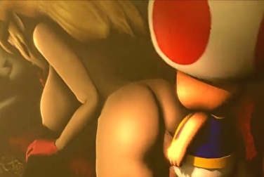 Personajes sexuales en 3D de un juego de Mario